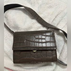 Croc Crossbody Handbag